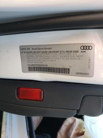 2019 AUDI RS5 WUABWCF59KA900195
