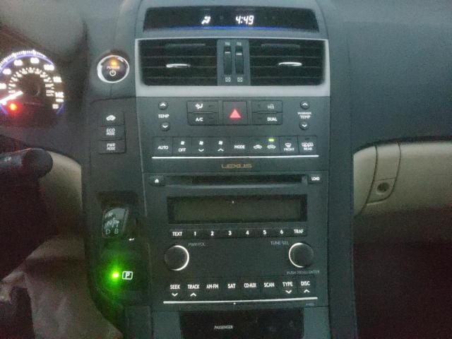2010 LEXUS HS 250H JTHBB1BA0A2005296