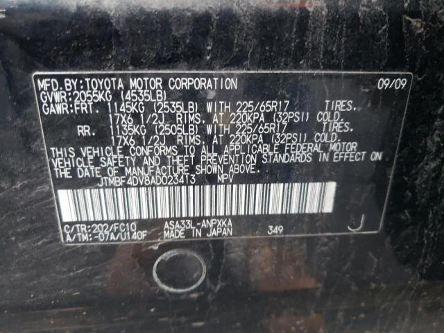 2010 TOYOTA RAV4 - JTMBF4DV8AD023413