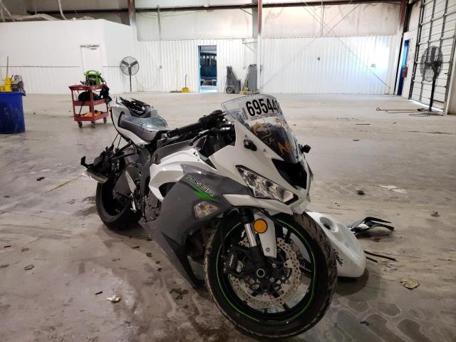 Salvage cars for sale from Copart Tulsa, OK: 2021 Kawasaki ZX636 K