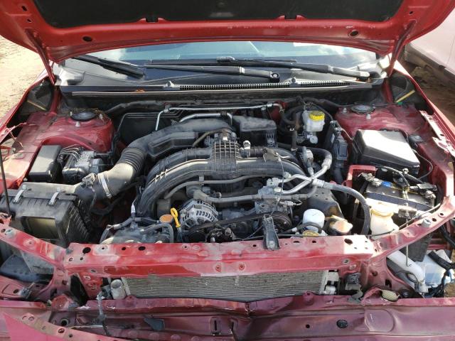 VIN: 4S3GKAL64H3614476 Auction: COPART Lot: 62343182 Location: FL - JACKSONVILLE NORTH 4S3GKAL64H3614476 SUBARU IMPREZA 2017 RED Photo 7