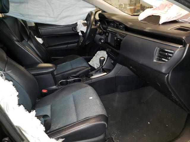VIN: 2T1BURHE1GC686762 Auction: COPART Lot: 69585831 Location: IL - WHEELING 2T1BURHE1GC686762 TOYOTA COROLLA 2016 BLACK Photo 5