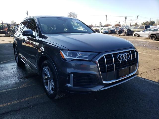 Salvage cars for sale from Copart Los Angeles, CA: 2021 Audi Q7 Premium
