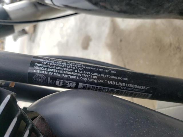 2011 HARLEY-DAVIDSON FLSTFB 1HD1JN517BB048357