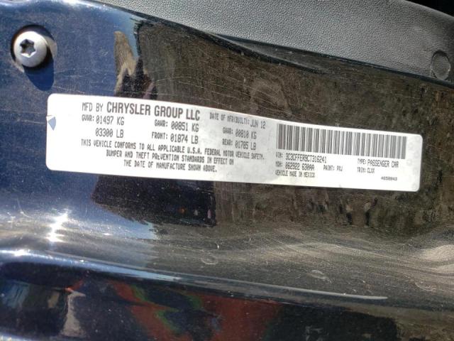 2012 FIAT 500 LOUNGE 3C3CFFER9CT316241