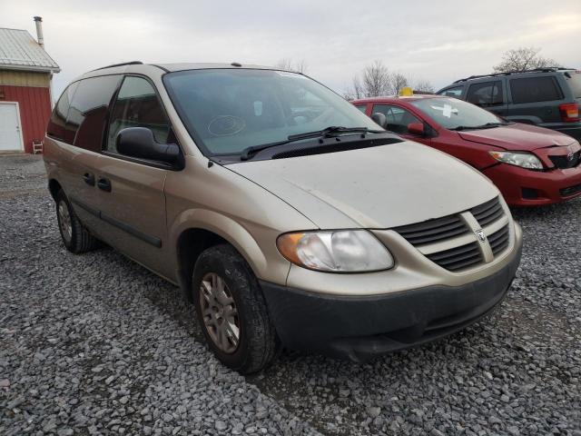 Salvage cars for sale from Copart Ebensburg, PA: 2006 Dodge Caravan SE