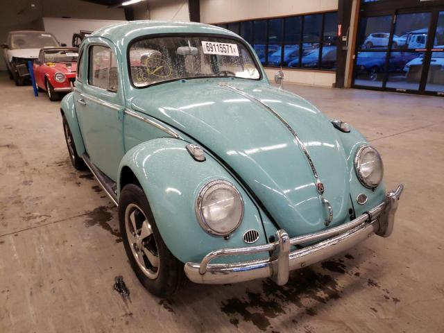 Salvage cars for sale from Copart Graham, WA: 1961 Volkswagen BUG