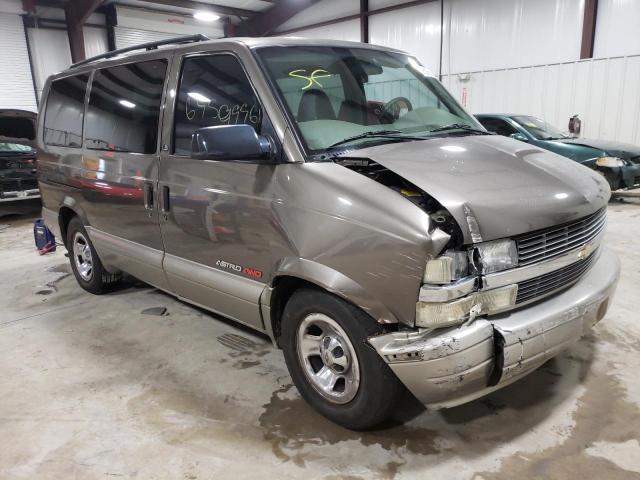 Salvage cars for sale from Copart West Mifflin, PA: 2002 Chevrolet Astro
