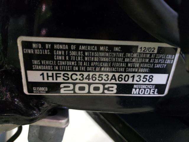 2003 HONDA GL1500 CD 1HFSC34653A601358