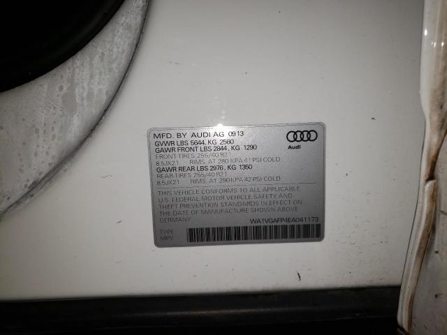 2014 AUDI SQ5 PRESTI WA1VGAFP4EA041173