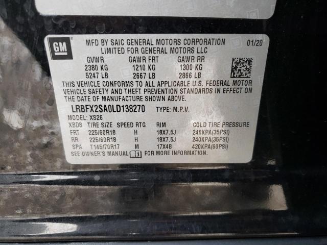 2020 BUICK ENVISION E LRBFX2SA0LD138270