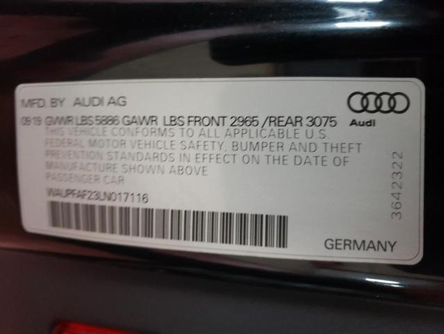 2020 AUDI S7 PREMIUM WAUPFAF23LN017116