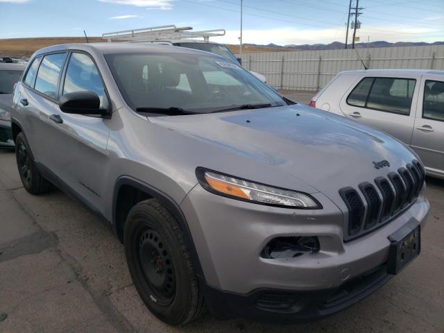 Jeep salvage cars for sale: 2014 Jeep Cherokee S