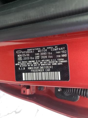 2021 HYUNDAI ELANTRA N KMHLR4AF2MU108241