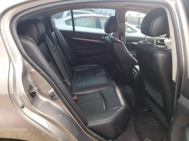 2012 INFINITI G37 BASE JN1CV6AP6CM624320