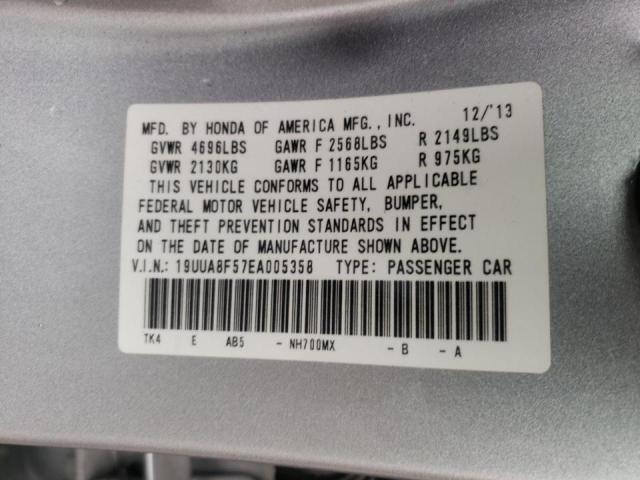 2014 ACURA TL TECH 19UUA8F57EA005358