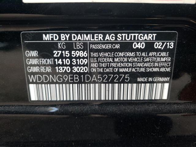 VIN WDDNG9EB1DA527275 2013 Mercedes-Benz S-Class, 5... no.10