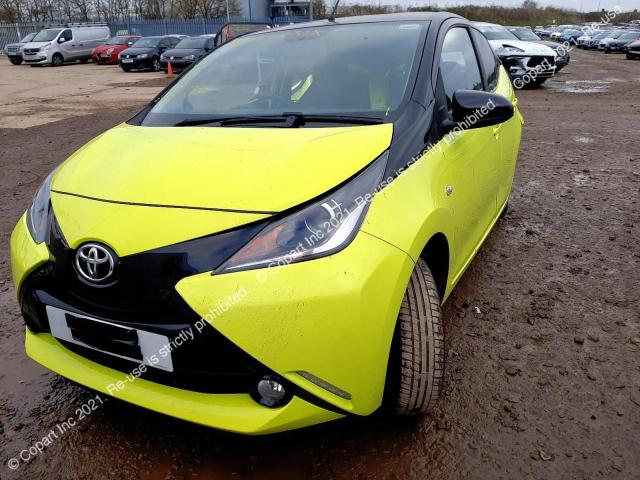 2016 TOYOTA AYGO X-CIT for Sale at Copart SANDY