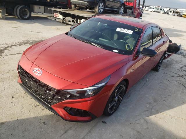 2021 HYUNDAI ELANTRA N KMHLR4AF2MU108241