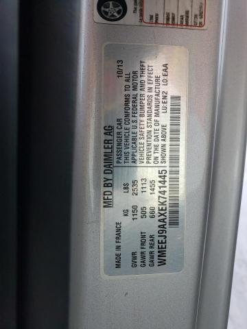 2014 SMART FORTWO WMEEJ9AAXEK741445