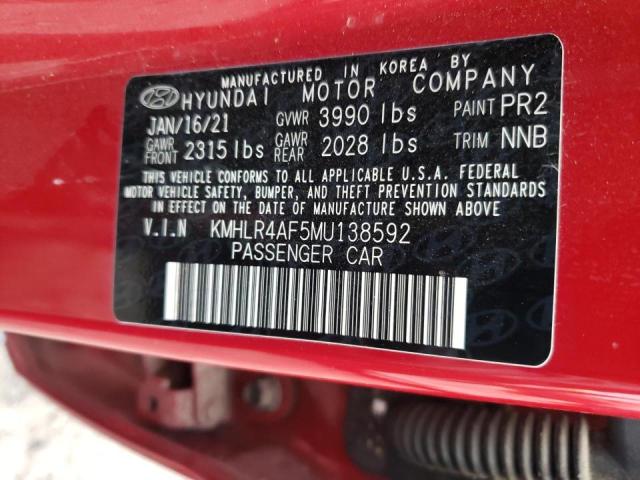 2021 HYUNDAI ELANTRA N KMHLR4AF5MU138592