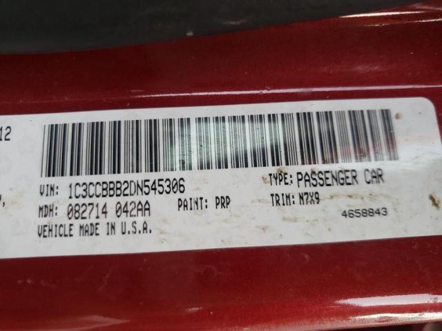 2013 CHRYSLER 200 TOURIN 1C3CCBBB2DN545306