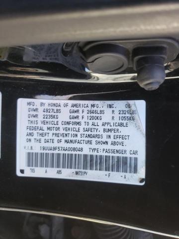 2010 ACURA TL 19UUA9F57AA008048