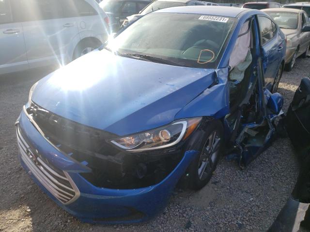 2018 HYUNDAI ELANTRA SE KMHD84LFXJU593647