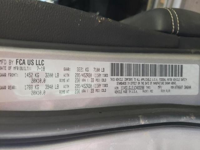 2018 DODGE DURANGO SR 1C4SDJGJ2JC463288