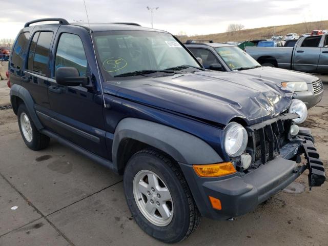 Jeep salvage cars for sale: 2006 Jeep Liberty SP