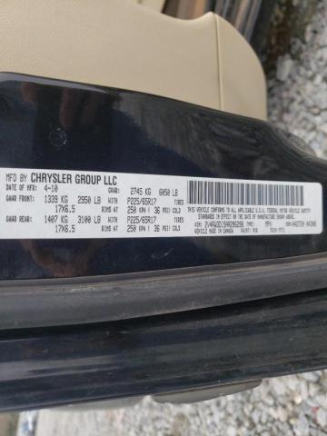 2010 VOLKSWAGEN ROUTAN SE 2V4RW3D15AR296298