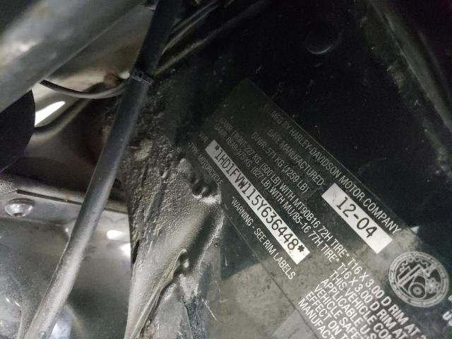 2005 HARLEY-DAVIDSON FLHTI 1HD1FVW115Y636448