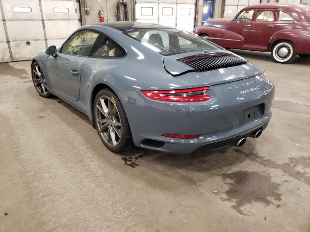 VIN WP0AB2A94HS124120 2017 Porsche 911, Carrera S no.3