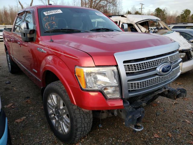 Salvage cars for sale from Copart Hampton, VA: 2011 Ford F150 Super