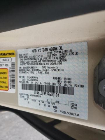 2018 LINCOLN MKZ RESERV 3LN6L5E99JR600194