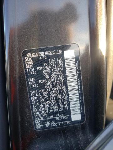 2012 NISSAN JUKE JN8AF5MV7CT121119