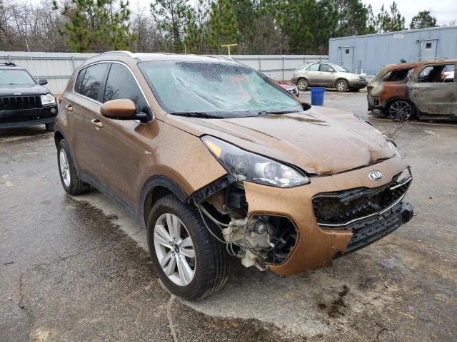 Vehiculos salvage en venta de Copart Gaston, SC: 2017 KIA Sportage L