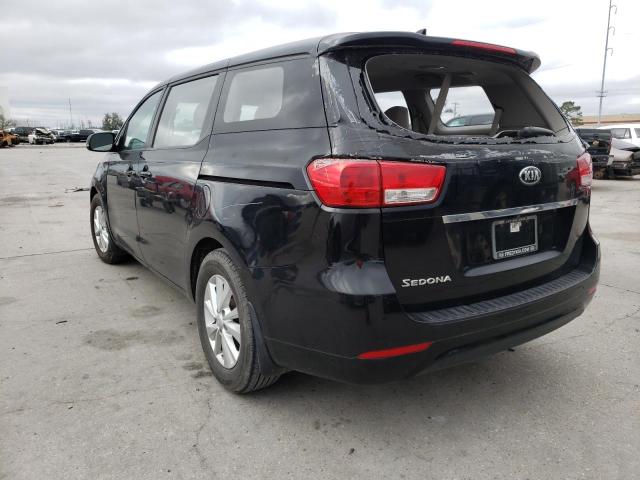 2016 KIA SEDONA L KNDMA5C18G6185227