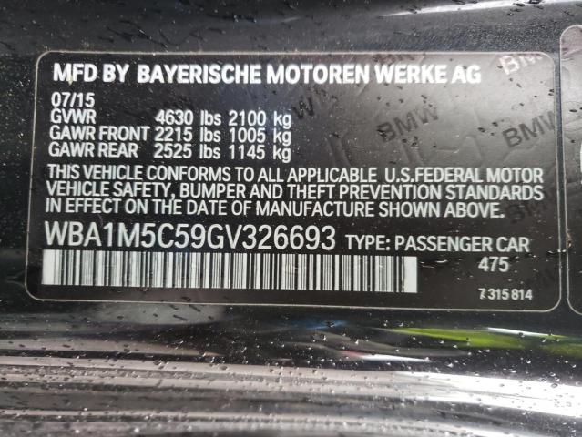 2016 BMW M235XI WBA1M5C59GV326693