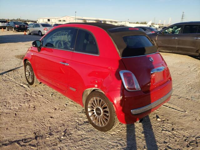 2012 FIAT 500 LOUNGE 3C3CFFER9CT122731