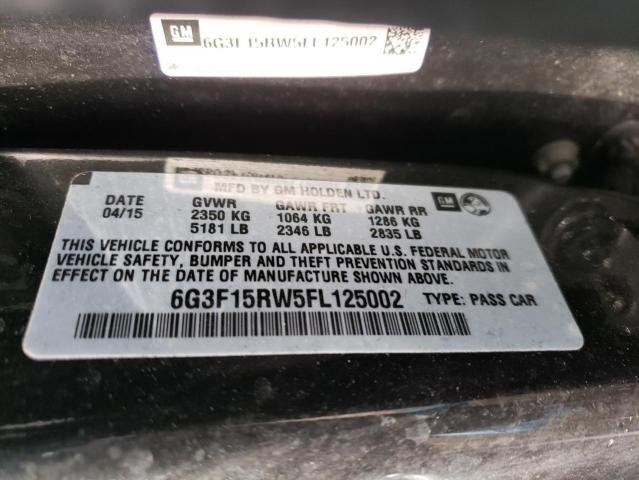 2015 CHEVROLET SS 6G3F15RW5FL125002