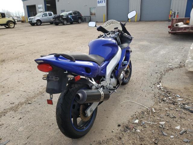 2007 YAMAHA YZF600 R JYARJ10E07A002336