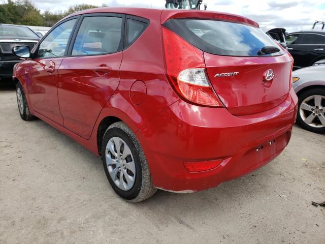 2015 HYUNDAI ACCENT GS KMHCT5AE5FU207167