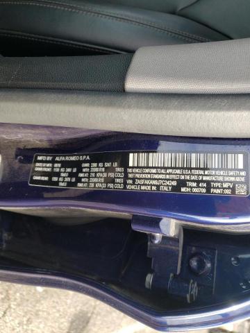 2018 ALFA ROMEO STELVIO ZASFAKAN9J7C24249