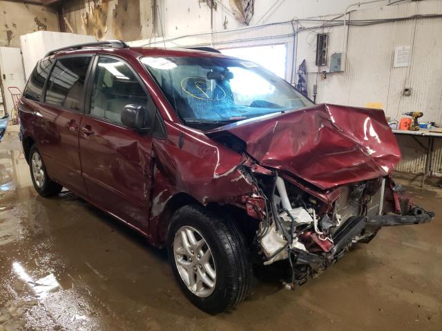 Salvage cars for sale from Copart Casper, WY: 2008 Toyota Sienna CE