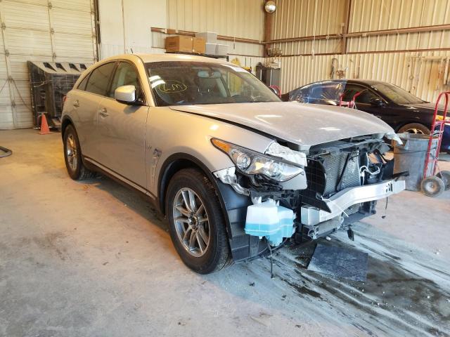 Salvage cars for sale from Copart Abilene, TX: 2017 Infiniti QX70