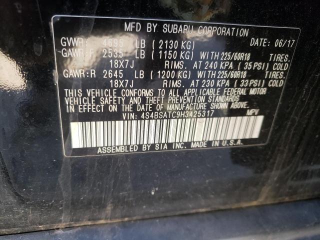 2017 SUBARU OUTBACK TO 4S4BSATC9H3425317