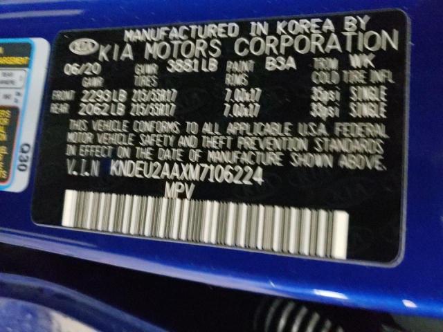 2021 KIA SELTOS S KNDEU2AAXM7106224