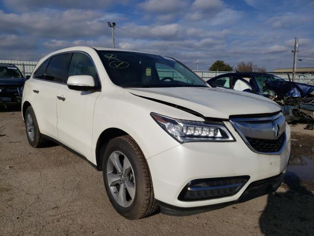 Acura MDX salvage cars for sale: 2016 Acura MDX