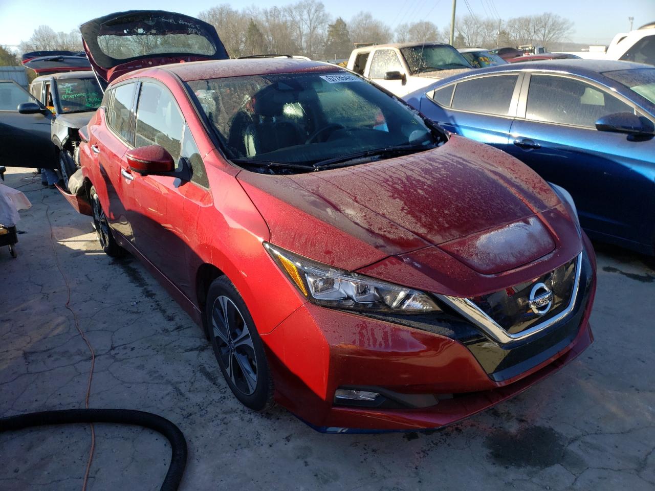 1N4BZ1DV6MC550209 NISSAN LEAF SL PL 2021